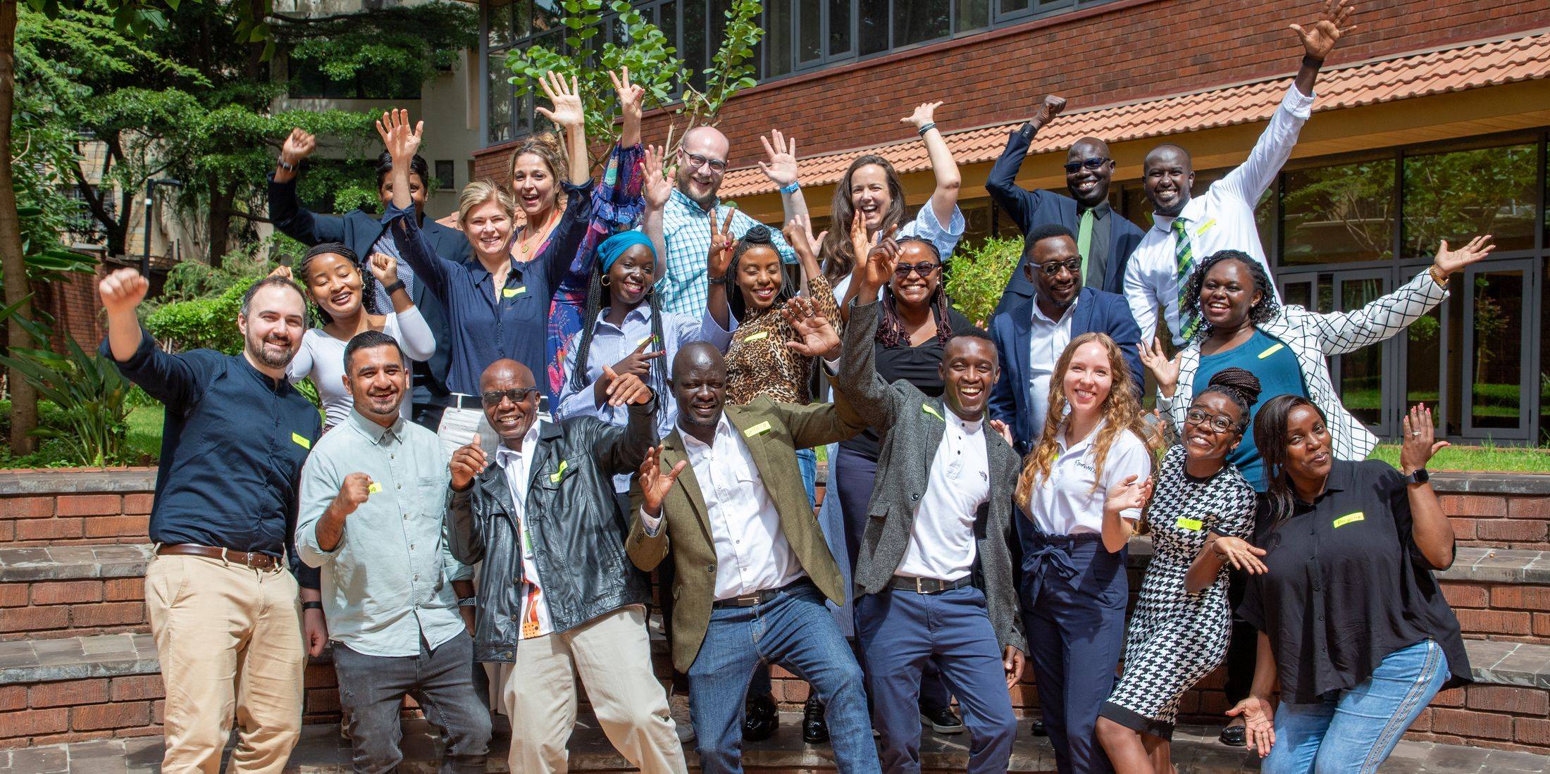 The Syli team and network celebrating together at a convening